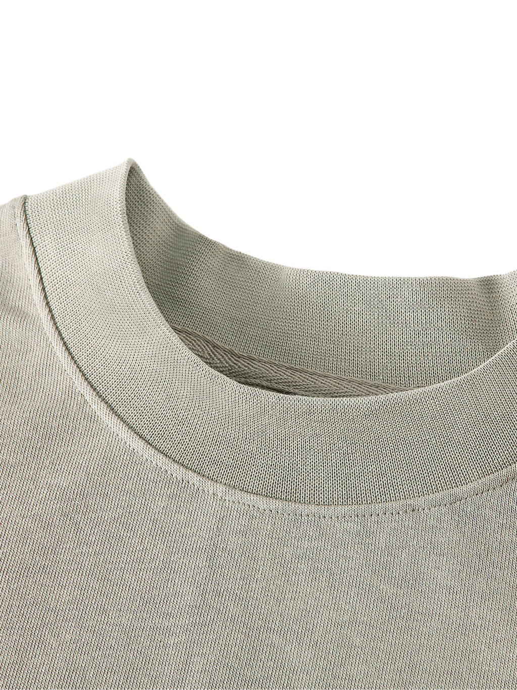 Non-Shrink Mock Neck Sweatshirt – Essential Streetwear | Tapstitch-13